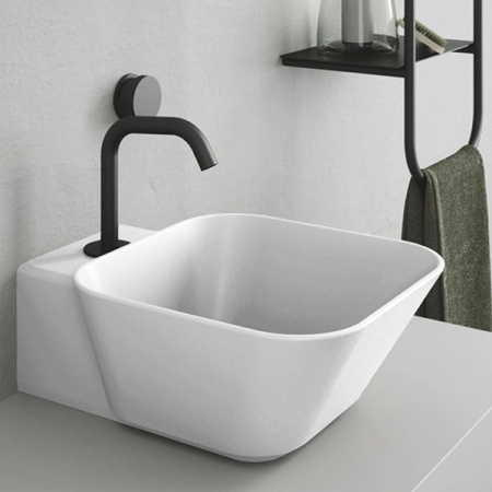 Раковина из сантехнического фаянса Simas WA 07 40х30 подвесная цвет белый